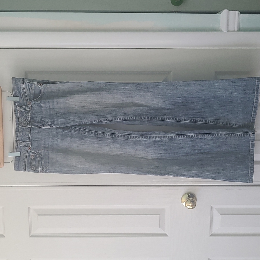 Y2K American Eagle low rise boyfriend flare jeans